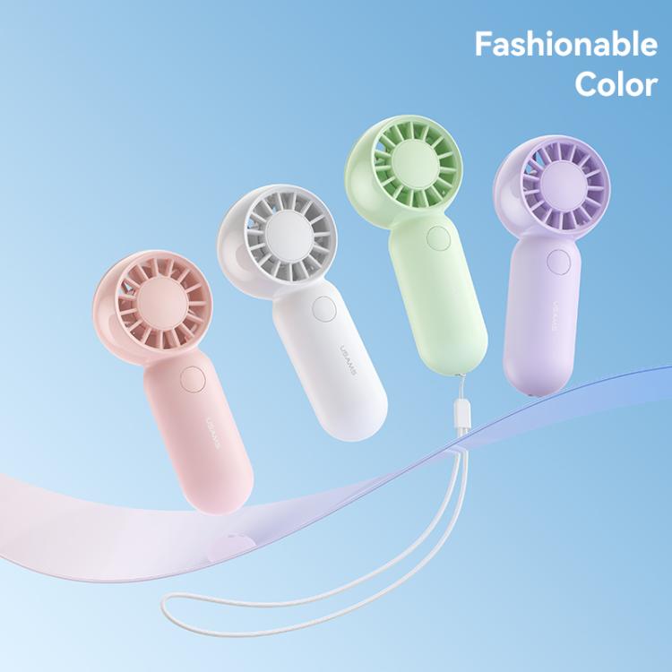 USAMS ZB354 Handheld Mini Pocket Fan, ZB354 (Pink), ZB354 (Purple), ZB354 (Green), ZB354 (White)