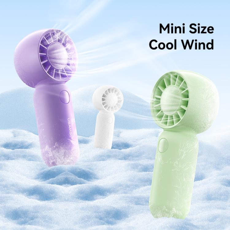 USAMS ZB354 Handheld Mini Pocket Fan, ZB354 (Pink), ZB354 (Purple), ZB354 (Green), ZB354 (White)