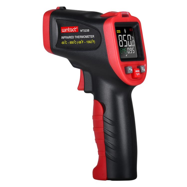 Wintact WT323B Infrared Thermometer Measuring Range -50 to 850 Degrees Celsius, WT323B