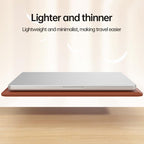 Handle Portable Laptop Briefcase PU Leather Laptop Sleeve with Foldable Stand, For 13 / 14 inch, For 15 / 16.1 inch