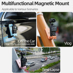 Sunnylife 761V3 Magnetic Mount Multi Interface Expansion Adapter, For DJI OSMO Pocket 4 / 3