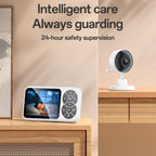 Yesido KM26 3.5 inch TFT screen 2.4G Baby Monitor Care Camera, Plug: UK Plug, KM26