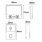 Yesido KM27 4.3 inch TFT Screen 2.4G Wireless Video Intercom Doorbell
