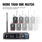 DEBRA ER-102 Wireless Audio Return Monitoring Receiver + Earphones, 1RX
