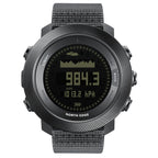 NORTH EDGE APACHE-D Outdoor Waterproof Men Multi-Function Nylon Strap Smart Sports Watch