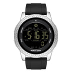 NORTH EDGE APOLLO Outdoor Waterproof Men Multi-Function Silicone Strap Smart Sports Watch