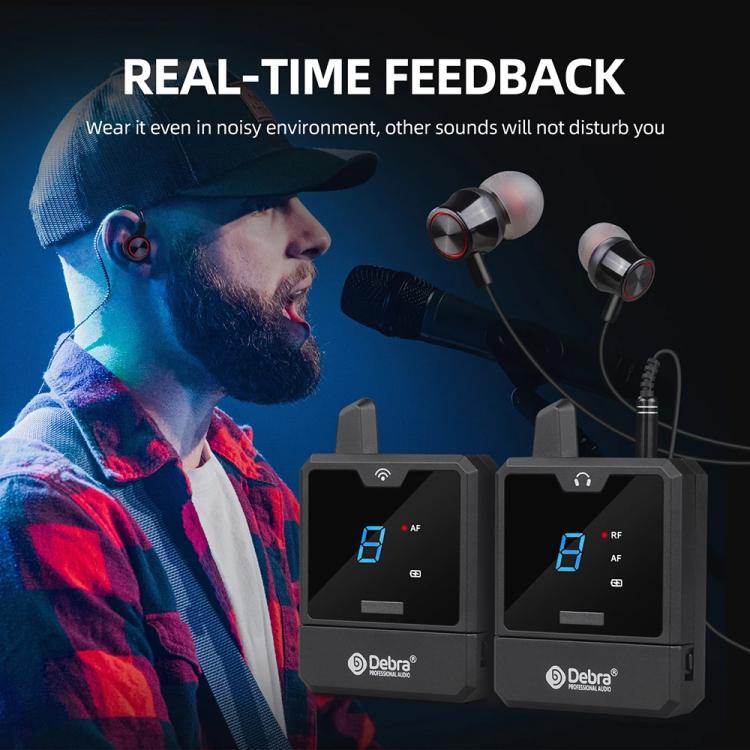 DEBRA ER-mini Portable Wireless Monitor System Transmitter & Receiver, ER-mini