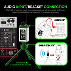 DEBRA EST-12 Portable Stereo Wireless Monitor System Transmitter & Receiver, EST-12