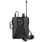 DEBRA ST-102 Wireless Audio Monitor System Receiver + Earphones, RX + Earphones