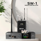 DEBRA SW-1 Professional Stage Wireless Stereo Monitor System with One Receivers, SW-1