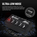 DEBRA M094 4-Channels Audio Mixer Musical Instrument Live Streaming Reverb, US Plug, EU Plug, AU Plug, UK Plug
