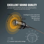 DEBRA DV-02 Wireless Lavalier Microphone TX & 2RX Outdoor Interview Live Broadcast, DV-02