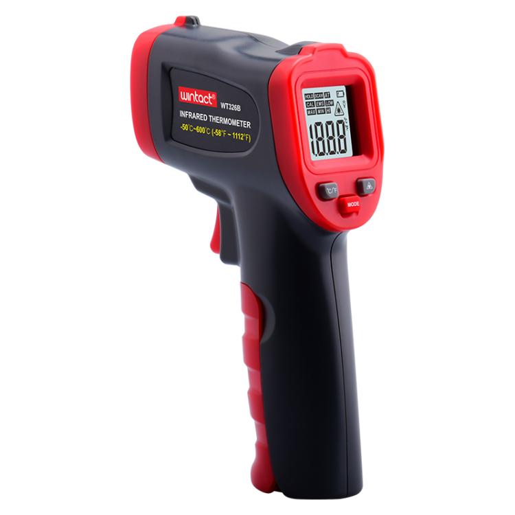 Wintact WT326B Portable Infrared Thermometer, Measuring Range: -50 to 600 Degrees Celsius, WT326B