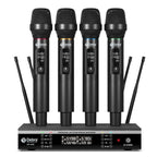 DEBRA UX-400 UHF Wireless Rechargeable Microphone System 4-in-1, UX-400