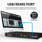 DEBRA FBX4040 DSP Feedback Suppressor Microphone Anti-howling Audio Processor, US Plug, EU Plug, AU Plug, UK Plug