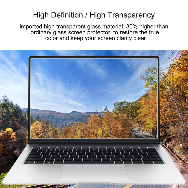 9H HD Tempered Glass Film, For Honor Magicbook X16 Plus 16 2025, For Honor Magicbook X14 Plus 14 2025