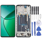 OLED LCD Screen Digitizer Full Assembly with Frame, For Realme 12+ 5G RMX3867, For Realme 11 4G RMX3636