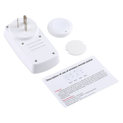 AK-DL220 220V Smart Wireless Remote Control Socket with Remote Control, AU Plug, UK Plug, US Plug