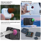 For Insta360 GO Ultra Sunnylife Camera Lens Filter, Black Mist 1/4, CPL, MCUV, ND8, ND16, ND32, ND64, ND8PL, ND16PL, ND32PL, ND64PL, 3 in 1 Light Shadow, 3 in 1 Mixed Filter, 4 in 1 Mixed Filter, 4 in 1 ND, 4 in 1 NDPL, 6 in 1 Mixed Filter