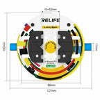 Relife RL-601Q Heat-Insulating Ring-Shaped Tempered Glass Motherboard Repair Fixture, Relife RL-601Q