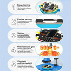 Relife RL-601Q Heat-Insulating Ring-Shaped Tempered Glass Motherboard Repair Fixture, Relife RL-601Q