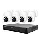 SriHome NVS005-POE030 3MP HD 4-CH POE Camera Network Video Recorder Kit, 3MP 4-CH