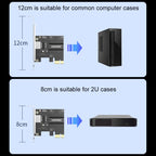 COMFAST CF-P50 Driver-free Gigabit Network Card Built-in PCI-E Ethernet LAN Adapter For Desktop Computers, CF-P50