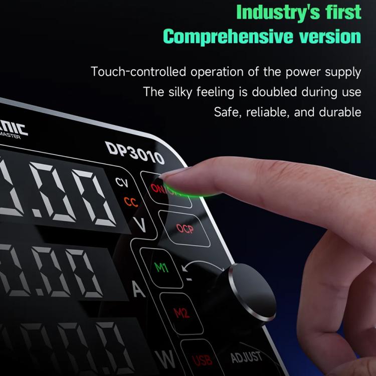 Mechanic DP3010 30V / 10A High Power Wide Voltage Mini Multi-functional Power Supply, EU Plug