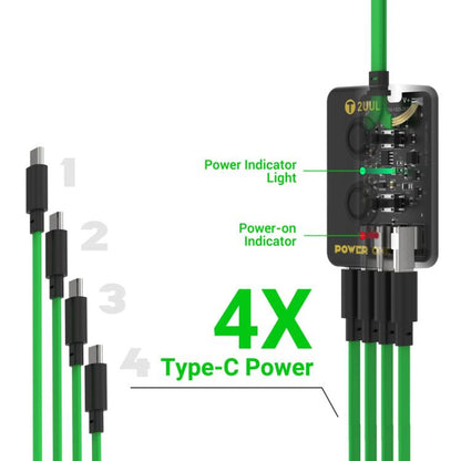 2UUL PW09 Power One Power Supply Test Cable for iPhone 12-16 Pro Max, 2UUL PW09