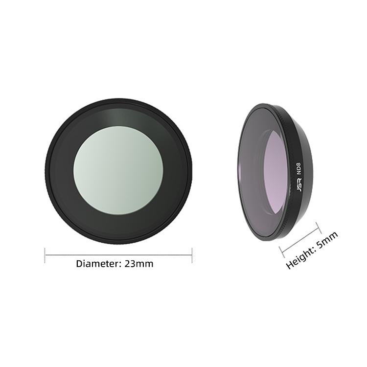 For Insta360 GO Ultra JSR LH Series Lens Filter, UV, CPL, ND8, ND16, ND32, ND64, ND8PL, ND16PL, ND32PL, ND64PL, NIGHT, STAR, Streak Drawing Blue, Streak Drawing Gold, 3 in 1 ND8/16/32, 4 in 1 CPL ND8/16/32, 4 in 1 ND8/16/32/64, 4 in 1 ND8-64PL         ...