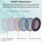 For Insta360 GO Ultra JSR LH Series Lens Filter, UV, CPL, ND8, ND16, ND32, ND64, ND8PL, ND16PL, ND32PL, ND64PL, NIGHT, STAR, Streak Drawing Blue, Streak Drawing Gold, 3 in 1 ND8/16/32, 4 in 1 CPL ND8/16/32, 4 in 1 ND8/16/32/64, 4 in 1 ND8-64PL         ...