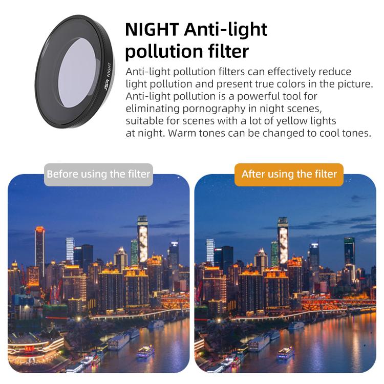 For Insta360 GO Ultra JSR LH Series Lens Filter, UV, CPL, ND8, ND16, ND32, ND64, ND8PL, ND16PL, ND32PL, ND64PL, NIGHT, STAR, Streak Drawing Blue, Streak Drawing Gold, 3 in 1 ND8/16/32, 4 in 1 CPL ND8/16/32, 4 in 1 ND8/16/32/64, 4 in 1 ND8-64PL         ...