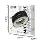 Luowei LS03 High Lumen 72LED Microscope Ring Light Source, Luowei LS03
