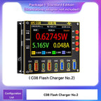 i2C C08 Flash Charger No.1 Digital Waveform Ammeter with Charge Detection / Voltage Measurement, Standard edition, Power Edition, All in 1 Set
