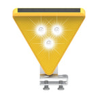 C2A Solar Flash LED Strobe Warning Light, C2A(White Light), C2A(Yellow Light)