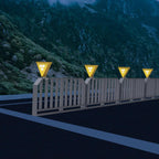 C2A Solar Flash LED Strobe Warning Light, C2A(White Light), C2A(Yellow Light)