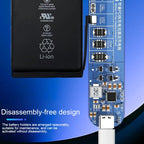 JTX P15 Disassembly-Free Battery Charging Activation Board with PD Charging for iPhone 6-16 Pro Max, JTX P15