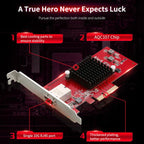 COMFAST CF-P100 10G PCI-E Network Card, CF-P100