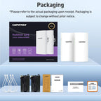 COMFAST CF-E113A V2 5.8GHz 300Mbps 11dBi Monitoring Bridge WiFi Repeater Set, AU Plug, EU Plug, US Plug, UK Plug