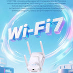 COMFAST CF-WR773BE 3570Mbps WiFi7 Signal Extender Dual Band Gigabit Wireless Repeater, EU Plug, US Plug, UK Plug, AU Plug