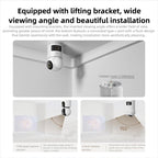 Original Xiaomi Mijia Smart Camera 4 Dual Lens PTZ 360 Degree AI Detection 5MP WiFi 6 Home Security Mi Home APP Camera, Xiaomi Mijia Smart Camera 4 Dual Lens