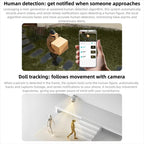 Original Xiaomi Outdoor Camera 4C 3K Full Color Night Vision 5MP IP66 Human Tracking Sound And Light Warning Voice Call Camera, Xiaomi Outdoor Camera 4C 3K