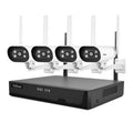 SriHome NVS001-IPC037 2MP HD 4-CH NVR WiFi IP Camera Kit, EU Plug, US Plug, UK Plug, AU Plug