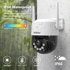 Srihome SH072 8MP 2.4 / 5G WiFi Outdoor AI Auto-Tracking Wireless WiFi Security Camera, EU Plug, US Plug, UK Plug, AU Plug