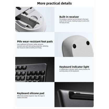 Original Xiaomi 2.4GHz Wireless Keyboard & Mouse Set 3, Gen3