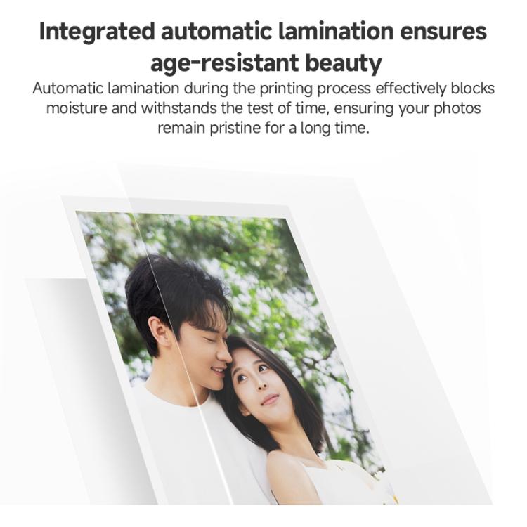 50pcs Original Xiaomi Mijia Pocket Printing Photo Paper, Xiaomi Mijia Pocket Printing Photo Paper