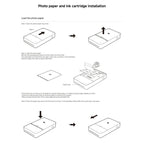 50pcs Original Xiaomi Mijia Pocket Printing Photo Paper, Xiaomi Mijia Pocket Printing Photo Paper