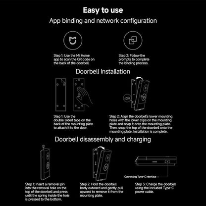 Original Xiaomi Smart Doorbell 4, Xiaomi Smart Doorbell 4