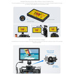 FEELWORLD T6 6 inch Camera Field Video Monitor Aluminium Housing 4K HDMI-compatible 1920x1080 IPS, T6