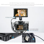 FEELWORLD FW568 Pro 6-inch 1200nit High Bright Camera DSLR Monitor 4K HDMI 60Hz IPS Screen, FW568 Pro